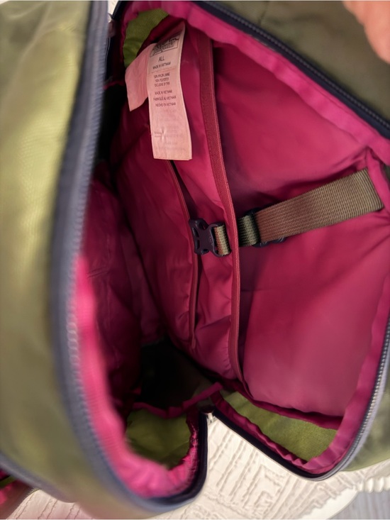 patagonia green and pink backpack Kids' Refugito Daypack 18L Discover the perfect companion for every young explorer with this thoughtfully designed rucksack from Patagonia Everyday Daypacks & Backpacks by